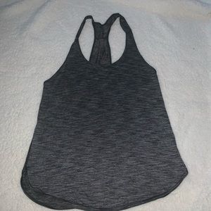 Gray Lululemon racerback top
